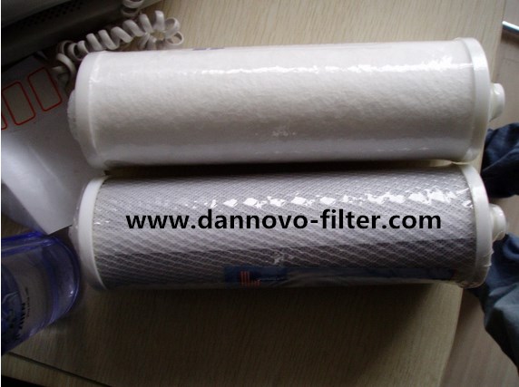 20 inch filter cartridge CTO activated carbon block with in water filter