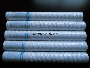 China Customized  String Wound Filter Cartridge  Wound Filter For Liquid purifier supplier
