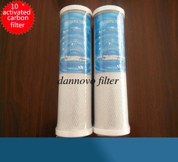 China 10&quot; CTO activated carbon block water filter cartridge(CTO) for water treatment supplier