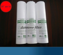 China 10 inch pp melt blown sediment water  filter cartridge with 1 micron supplier