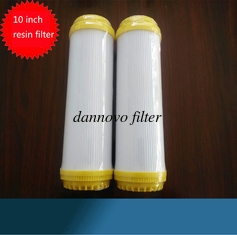 China 10&quot; Resin Water Filter Cartridge Ion Exchange Water Softner Resin Filter Cartridge supplier
