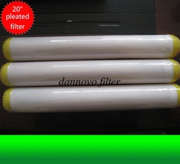 China 20 Inch Water Softner Filter Cartridge Resin Filters To Reduce Water Hardness supplier