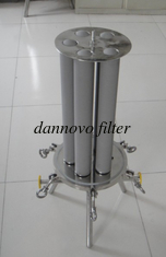 China Titanium  Filter Cartridge Metal Porous Sintered for Liquid and Chemical supplier
