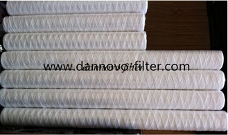 China 10 Micron PP Cotton String Wound Filter Cartridge for Water Treatment supplier
