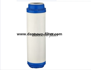China Granual Activated carbon Block UDF Water Filter Cartridge 10inch 430g with Plane supplier