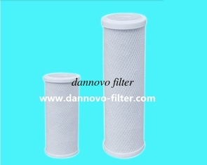China 10“ CTO Coconut Shell Activated Carbon Block Water  Filter Cartridge supplier