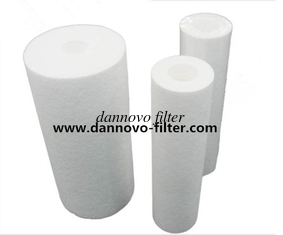 China 1 Micron Water filters / PP Spun melt blown Water filter cartridges supplier
