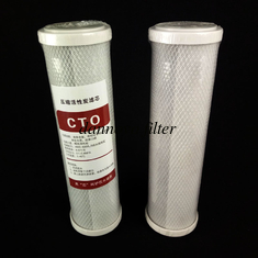 China 10&quot; Activated Carton Block CTO Water Filter Cartridge Coconut Shell Or Coal supplier