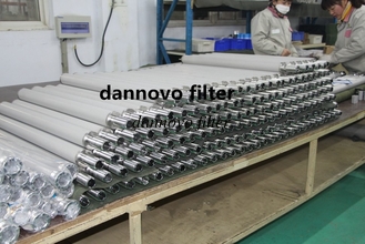 China SUS304/316 Stainless Steel Sanitary Filter Titanium SS Filter Cartridge supplier