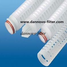 China 5 Micron PP Pleated Filter Cartridge Liquid Concentration Filter Cartridge supplier