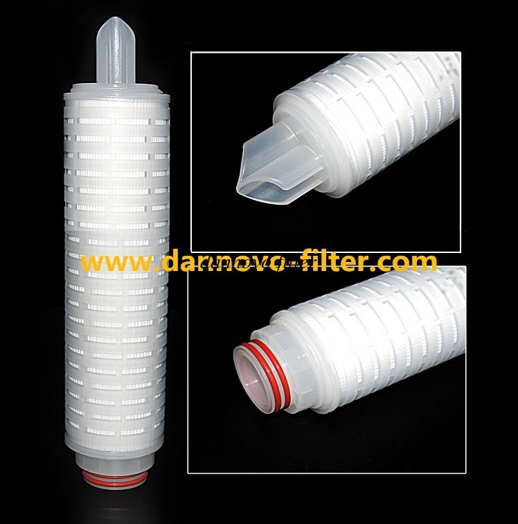 1 Micron 20 Inch PP Pleated Filter Cartridge High Volume Water Filter