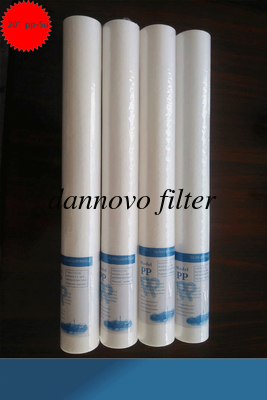 melt-blown PP cotton filter element pre filter household water purifier accessories 5 micron 30 inch filter cartridge supplier