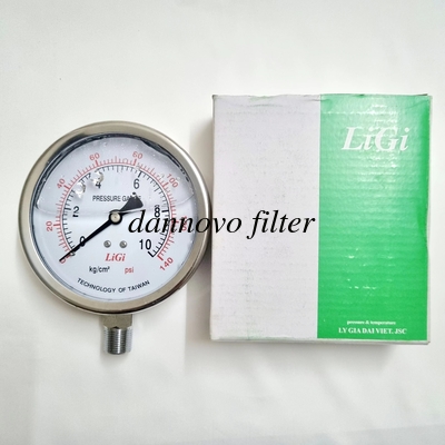 Pressure gauge 6 inch widely used Vibration-Resistant Quality Stainless Steel DIgital Oil Filled Pressure Gauges supplier