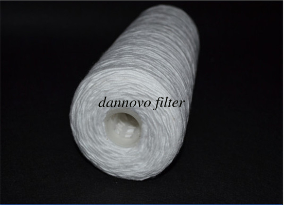 10-40 Temperature Resistant Water Filter Cartridge 5 Micron Filtration PP Silicone Seal supplier