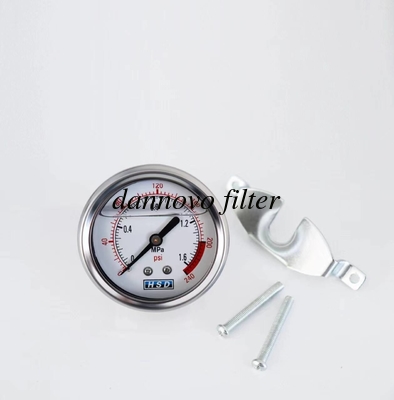 2.5 Inches Dial Size Filter Treatment for Heavy-Duty Industrial Processes